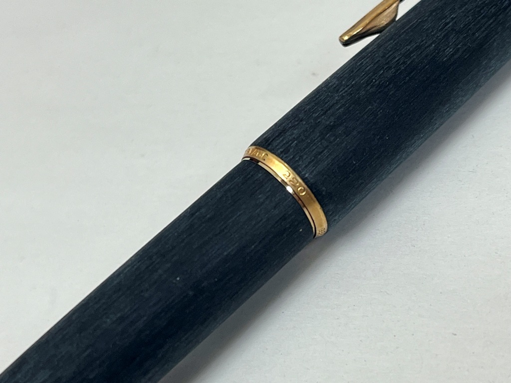 ☆MONTBLANC/モンブラン 木目調 220 ペン先585 14K 万年筆《試し書き×/中古品》☆ _画像3