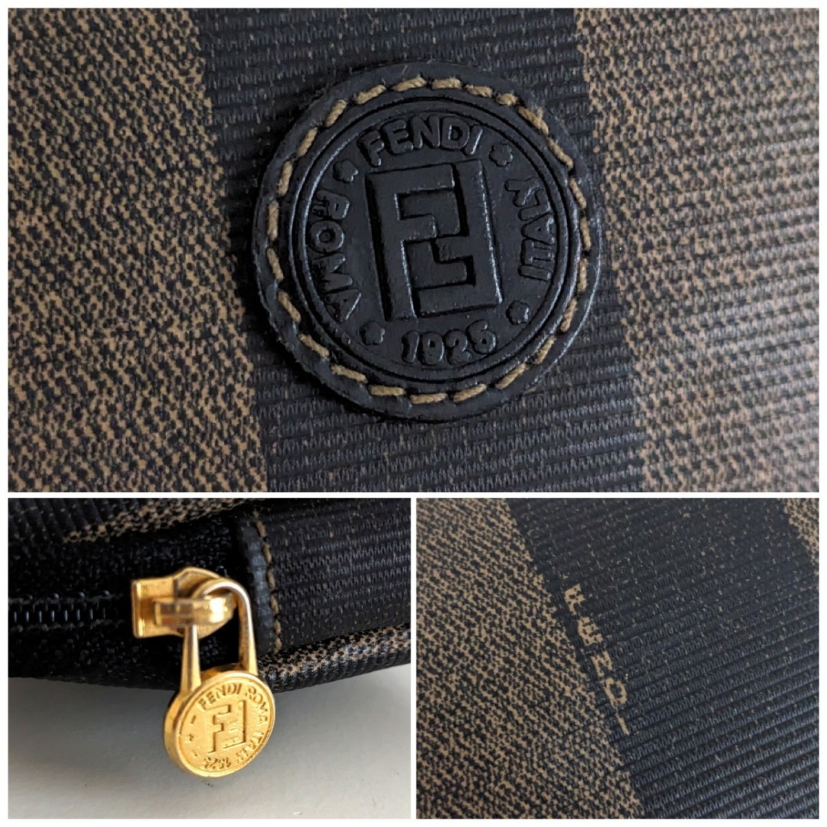 美品 FENDI オールドフェンディ 2way サコッシュ チェーン ショルダーポーチ ミニバッグ ボディバッグ 財布 ポシェット レディース メンズ