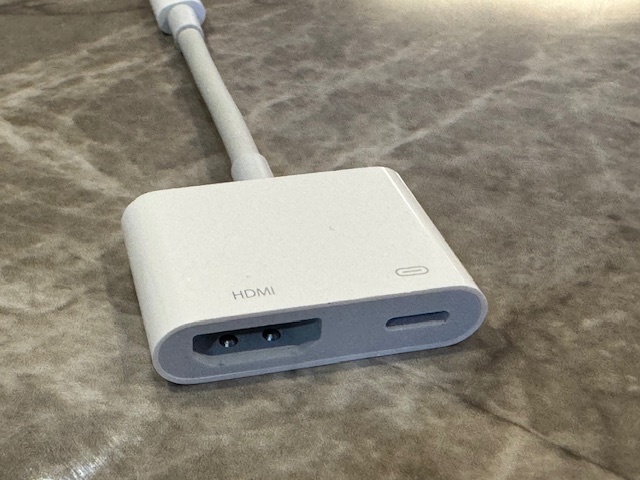 ★送料無料★Lightning - Digital AVアダプタiPhone HDMI Apple純正品_画像2