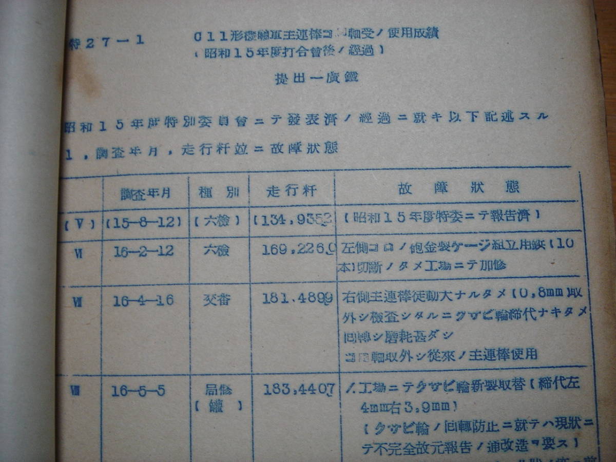 戦前 第30回 車両研究会参考資料 昭和16年 鉄道省工作局 日本海外・機関車青焼き図面 中国華北交通、朝鮮総督府鉄道局、台湾総督府鉄道部_画像8