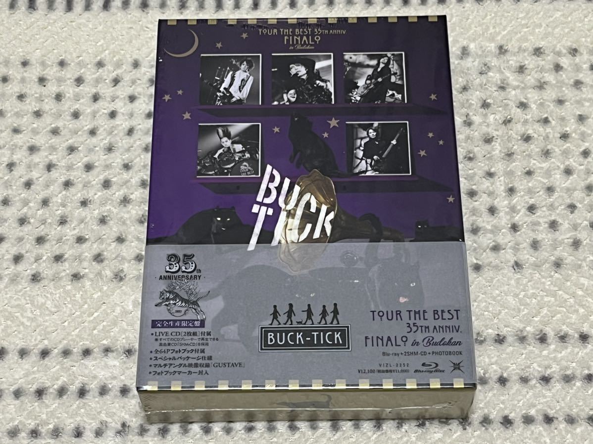 BUCK-TICK『THE BEST 35th anniv. FINALO in Budokan』BD+2SHM-CD+PHOTOBOOK【完全生産限定盤】◆1回使用◆美品★バクチク_画像1