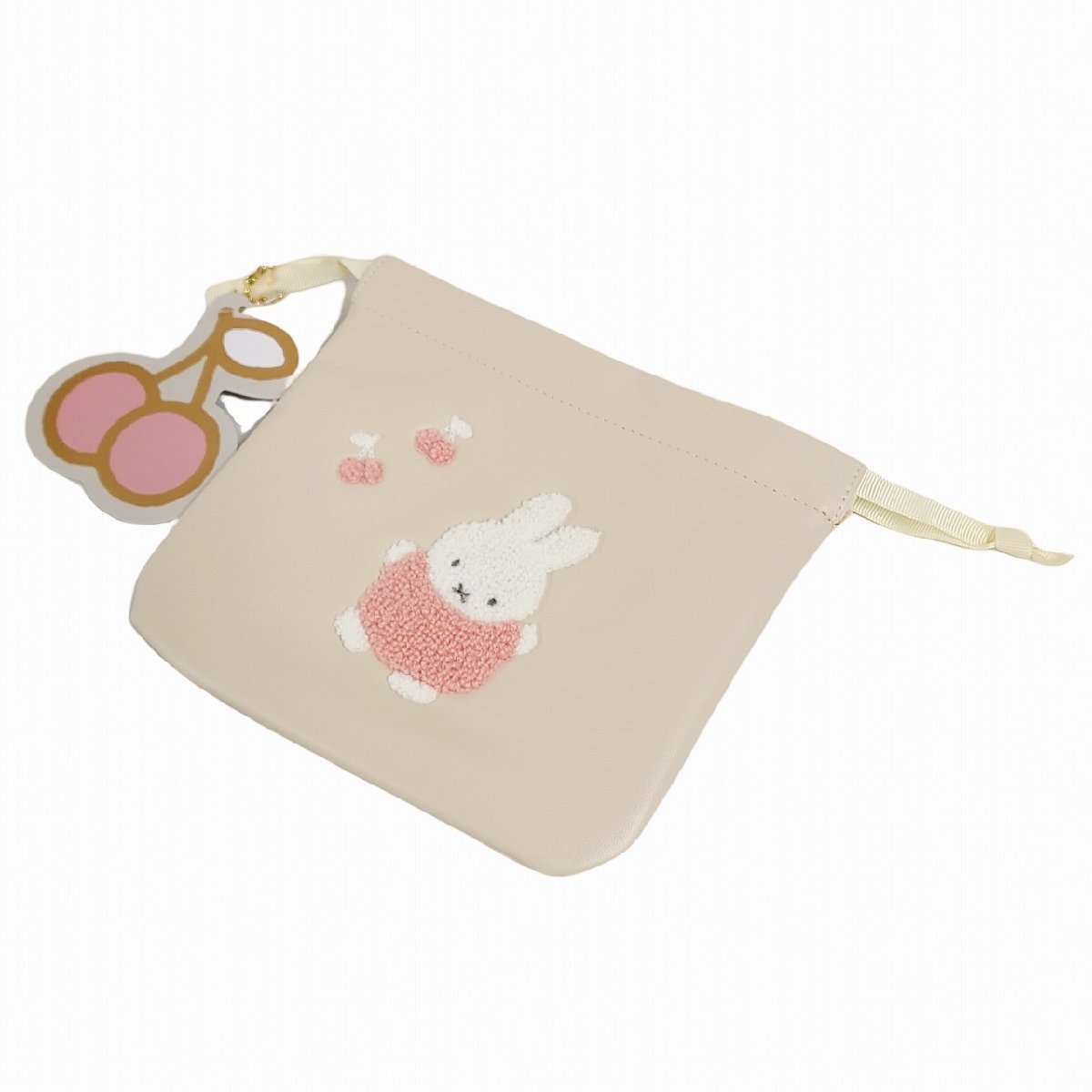 MF pouch pouch Miffy . beautiful . Dick bruna cherry SaGa la embroidery case pouch pouch 