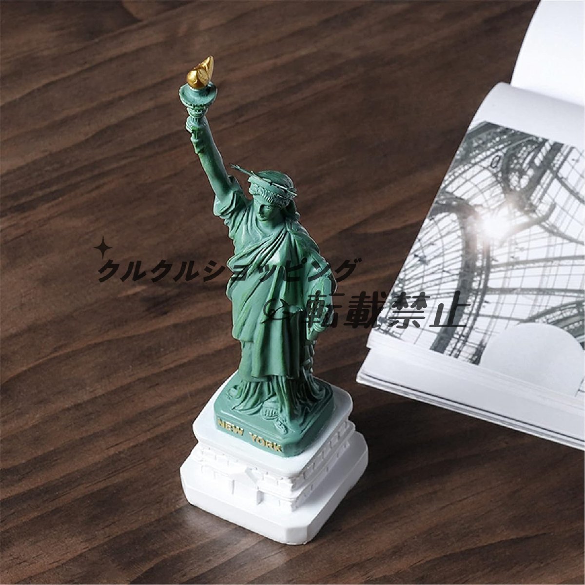 自由の女神像彫刻,ニューヨークシティリバティーアイランドコレクションのお土産,デコレートリビングルームベッドルームポーチ本棚のため_画像2