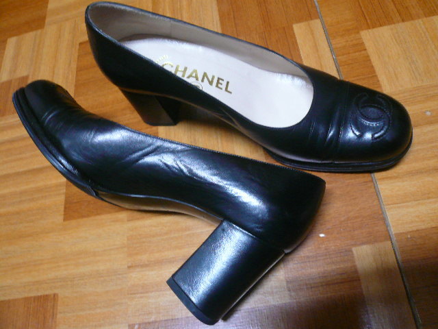 ☆CHANEL シャネル 靴 ココマーク パンプス 黒 37サイズ表示 MADE IN FRANCE ブランド別 ☆CHANEL シャネル 靴 ココマーク パンプス 黒 37サイズ表示 MADE IN FRANCE ブランド別