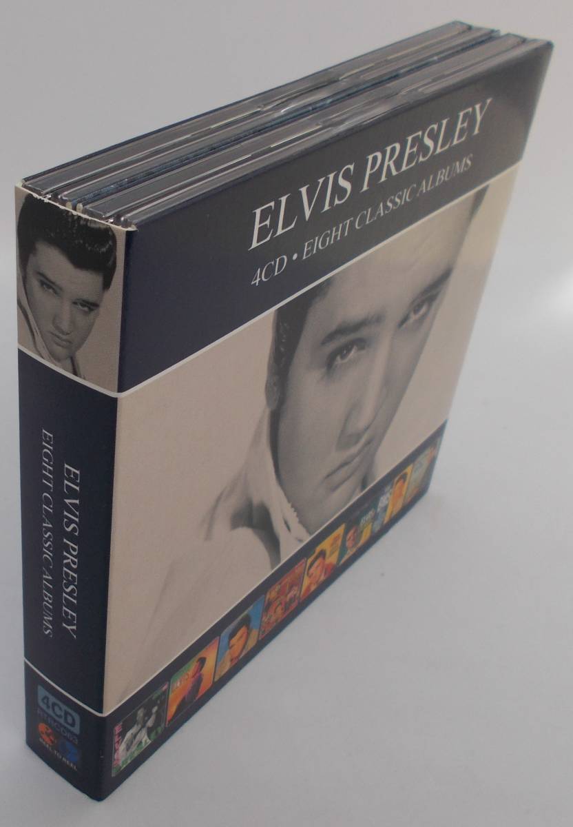 送料185円■エルヴィス・プレスリー4CDデジパック「ELVIS PRESLEY EIGHT CLASSIC ALBUMS」美品■_画像2