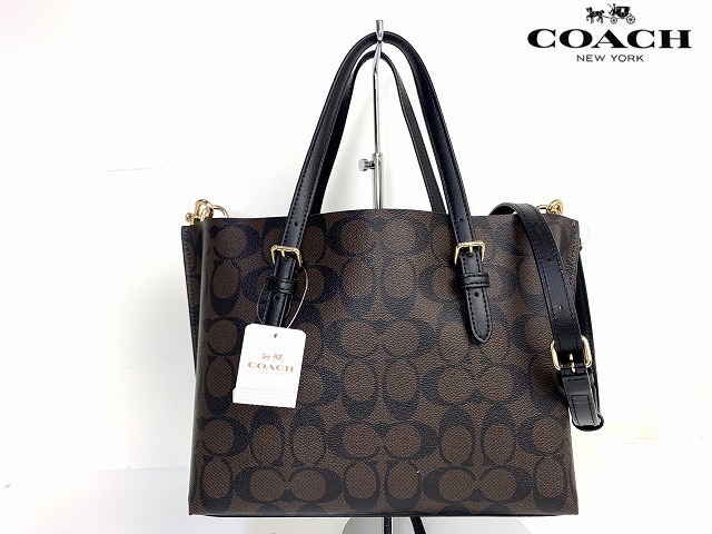  new goods * free shipping * Coach COACH luxury signature mo Lee tote bag 2Way shoulder bag handbag 