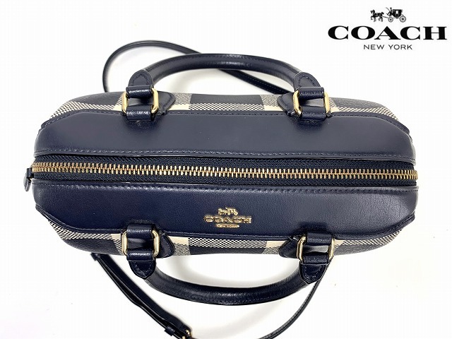 極美品★送料無料★ コーチ COACH ベネット サッチェル 2Way ショルダーバッグ ハンドバッグ ミニボストン 66930_画像5