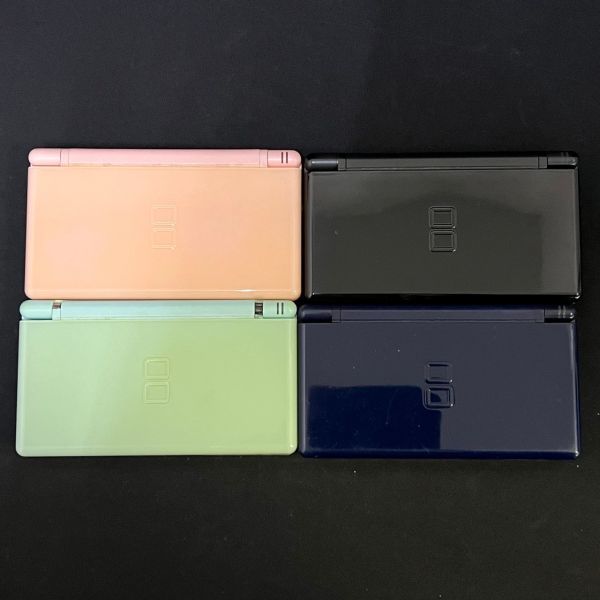 BLg164R 80 Nintendo DS DS Lite 本体 7点 まとめ USG-001 NTR-001 ピンク 黒 シルバー 等 クリーナーセット付 ポケモン プラチナ ポーチ_画像2