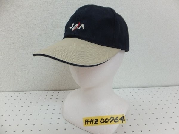 〈送料無料〉JAA メンズ ロゴ刺繍 キャップ帽 黒ベージュ_画像1