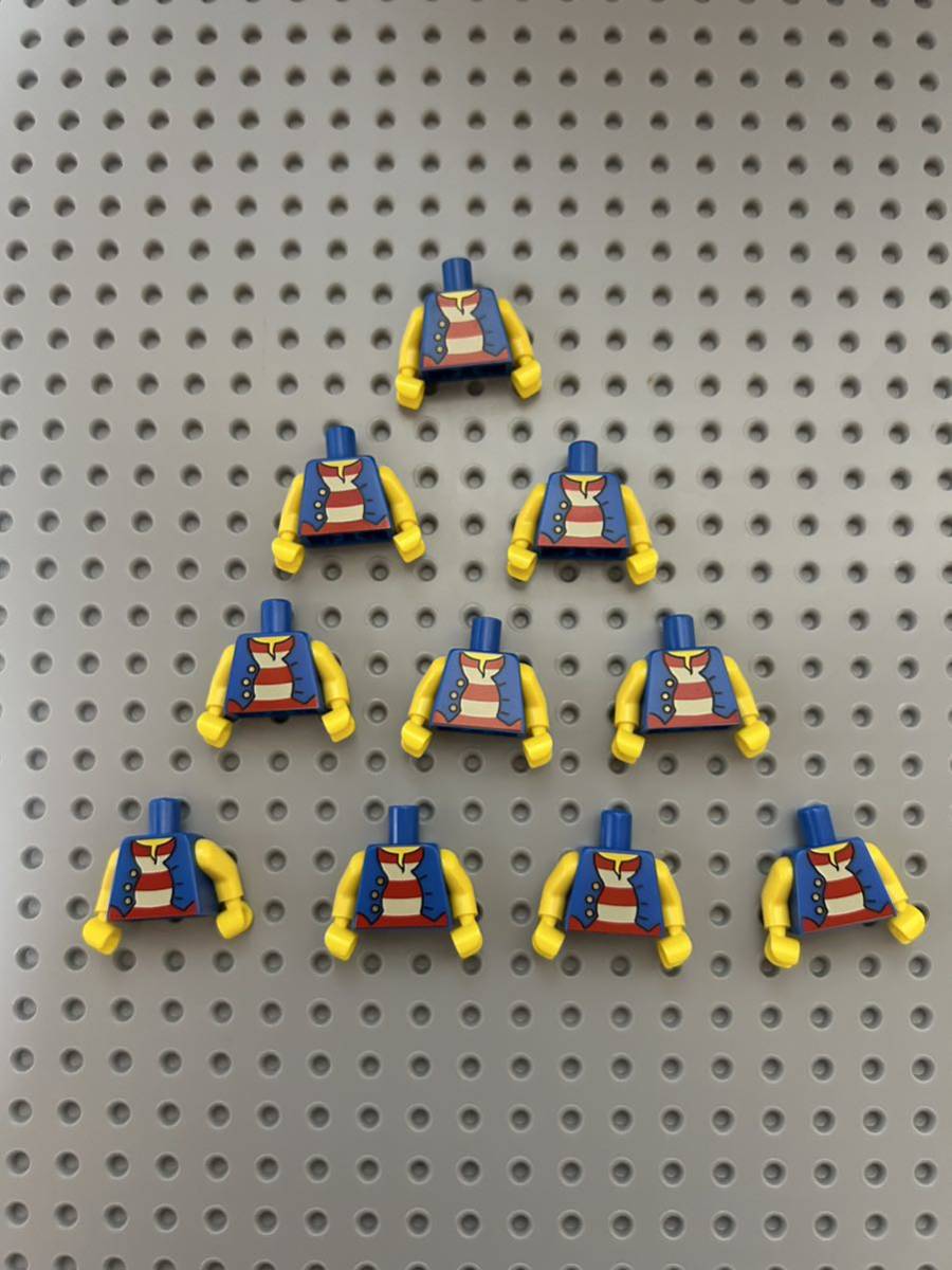 LEGO ミニフィグ用 体パーツ10個未使用⑤の画像1