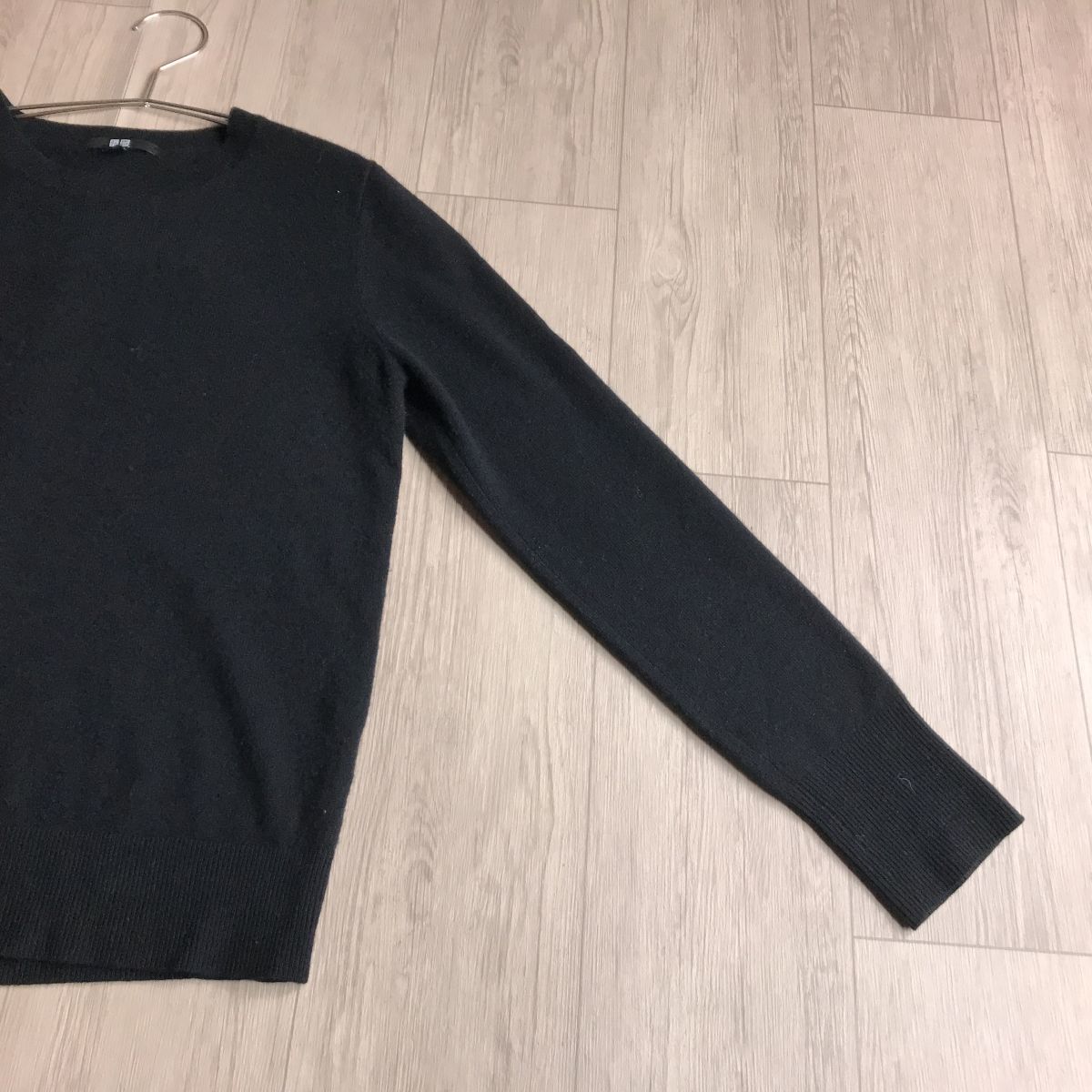 100円スタート□ UNIQLO ユニクロ　カシミヤ100% ニット　セーター_画像3