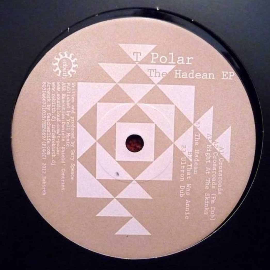 T Polar The Hadean EP/REB069,レコード, 12インチ 中古盤/Downtempo, Deep House_画像1