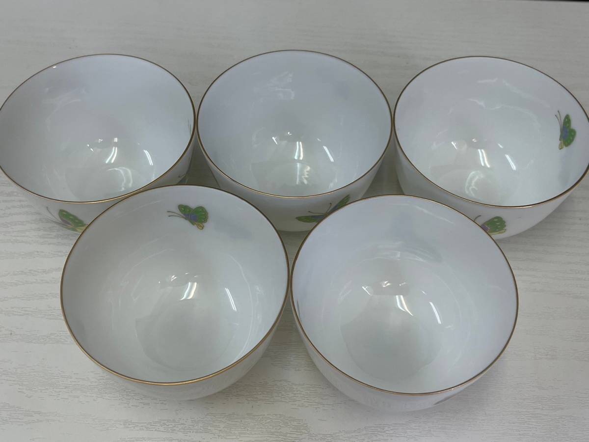 庫山窯 御茶呑茶碗 湯呑 5客 陶器 和食器 共箱_画像3