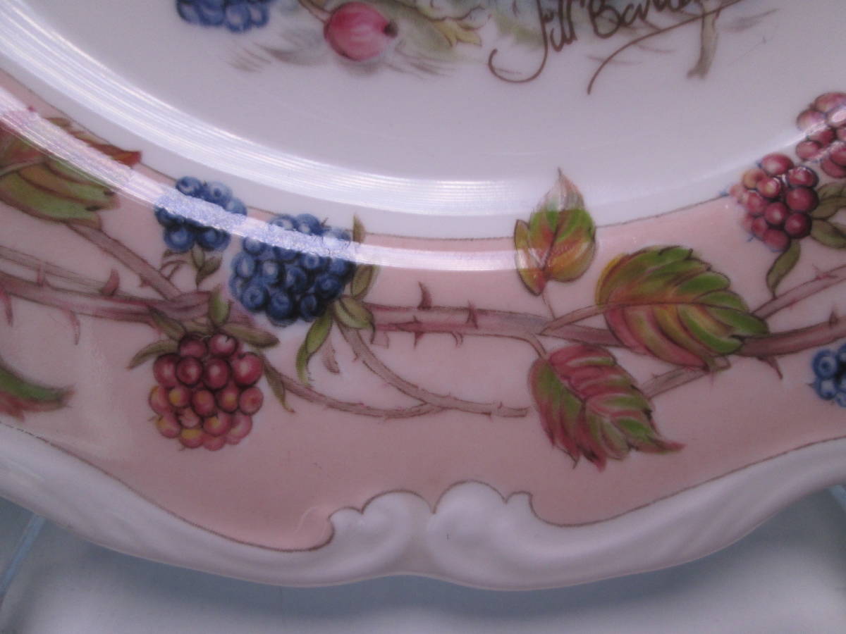 * Royal Doulton Royal Doulton BRAMBLY HEDGE Blanc b Lee hedge Autumn autumn plate 2 four season series records out of production goods box less 