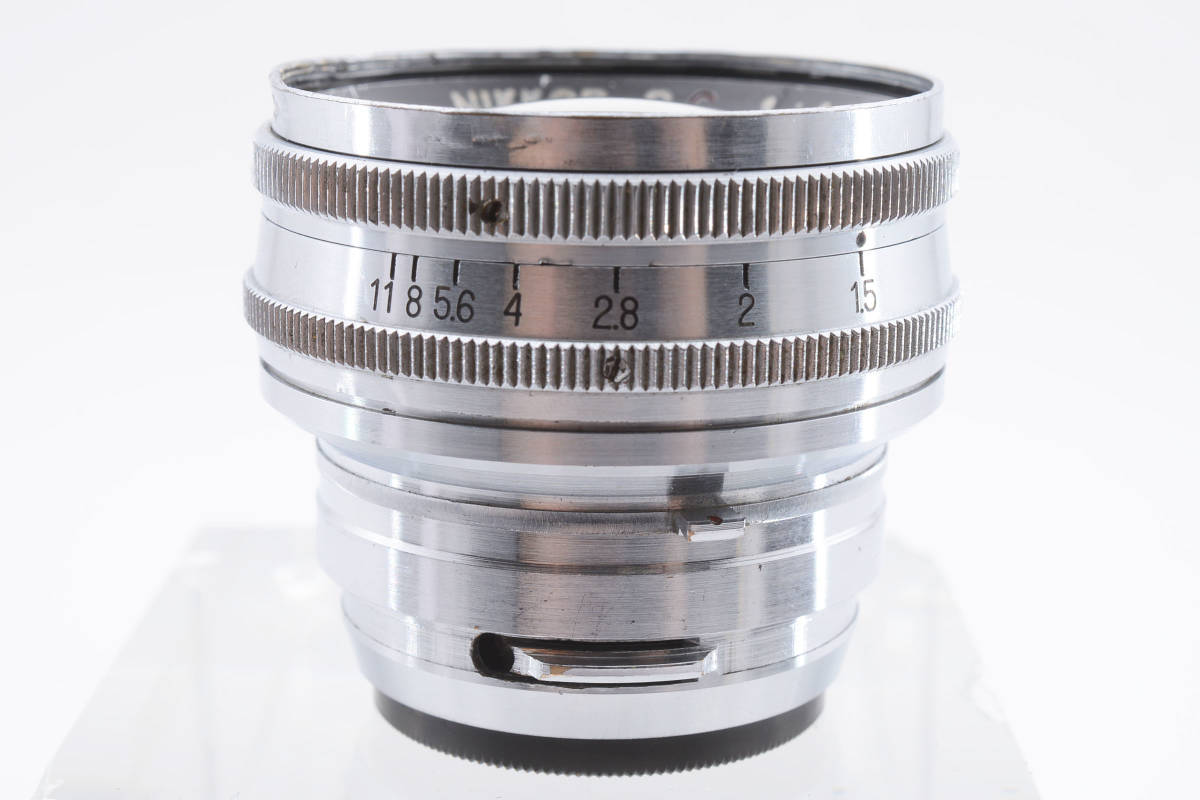 【珍品】 Nikon ニコン NIKKOR-S・C F1.5 5cm Nippon Kogaku 日本光学 #5095_画像8