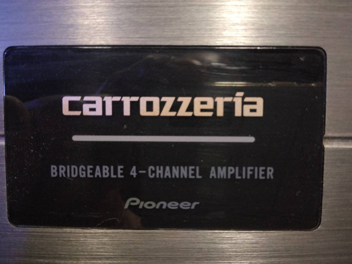 カロッツェリア carrozzeria パワーアンプ PRS-D8400_画像2