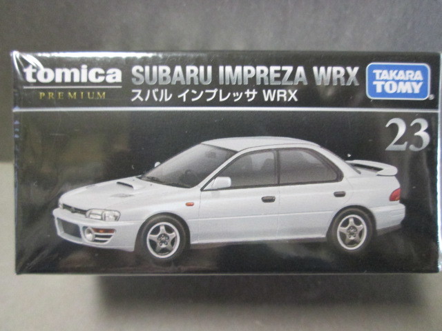 トミカプレミアム 23 スバル インプレッサ WRX (GC8) シルバー 1/61 SUBARU IMPREZA WRX 2023年10月新製品_パッケージは未開封です。