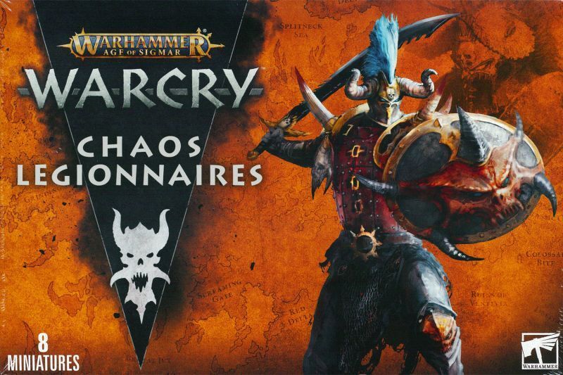 送料無料 新品 ウォークライ ケイオス・レギオネア [111-87] ウォーハンマー エイジオブシグマー / warcry Chaos Legionnaires