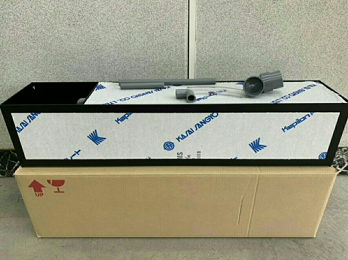 新品 900 レイシーポンプ対応 濾過箱 90cm 用 外寸タイプ ガラス 新品 900 レイシーポンプ対応 濾過箱 90cm 用 外寸タイプ ガラス