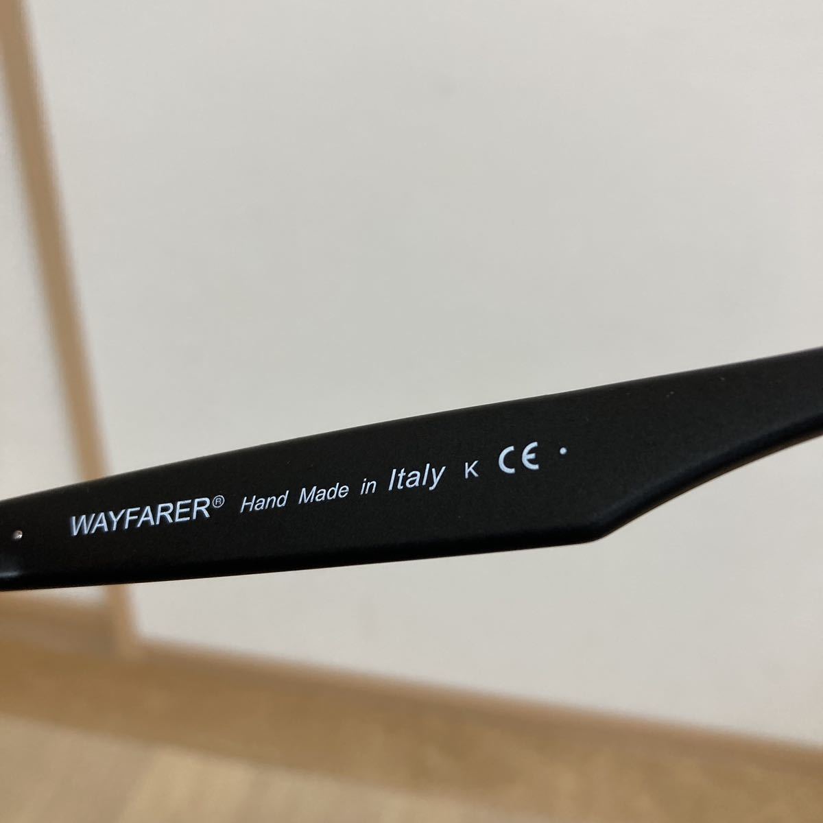 【未使用】RayBan×木村拓哉 レイバン×キムタク RB2140-F ウェイファーラー マットブラックの画像6