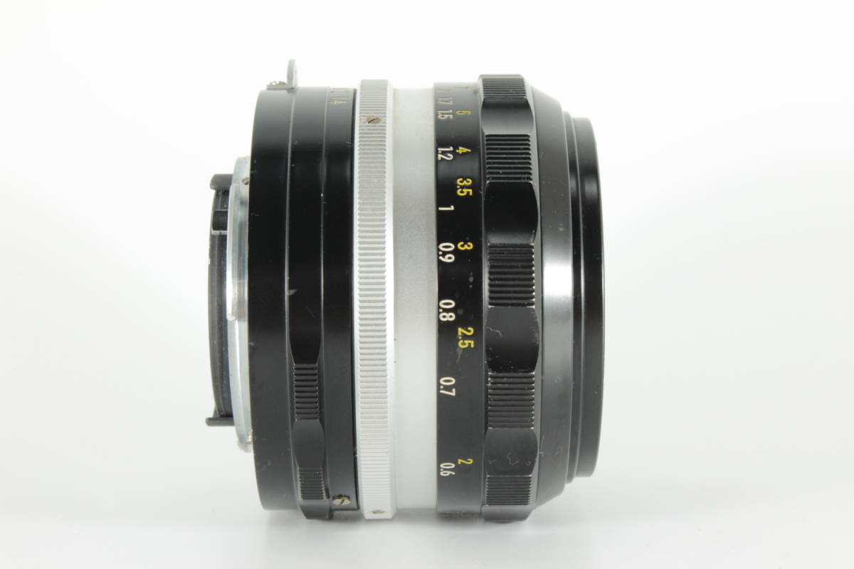 ★並品★ NIKON ニコン Nikkor-S Auto 50mm F1.4 ★絞りバネに粘り★ #11739_画像2