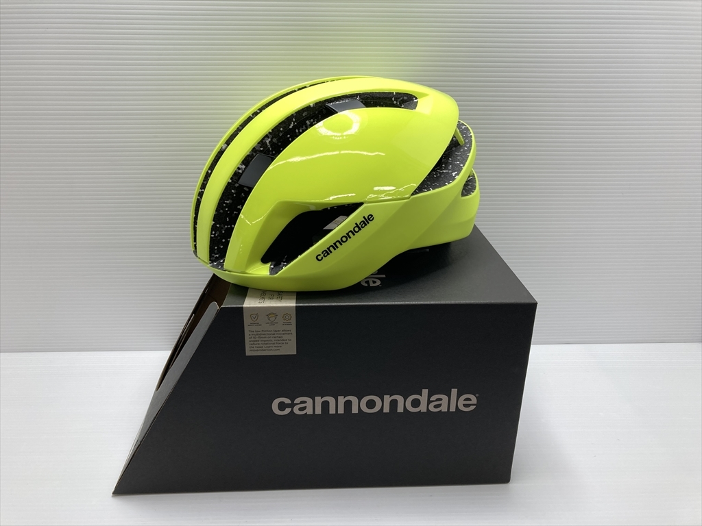 下松)Cannondale キャノンデール ヘルメット DYNAM ダイナム イエロー LARGE 59-63cm 2022年製 展示品 ◆★B230720R14A KG20A