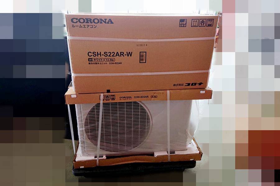 25500円 山口)【未使用品】コロナ ルームエアコン CSH-S22AR-W 25500円 山口)【未使用品】コロナ ルームエアコン CSH-S22AR-W