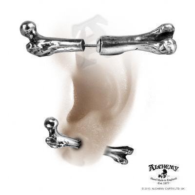 ALCHEMY GOTHIC: FEMUR BONE 大腿骨 イヤー スタッド