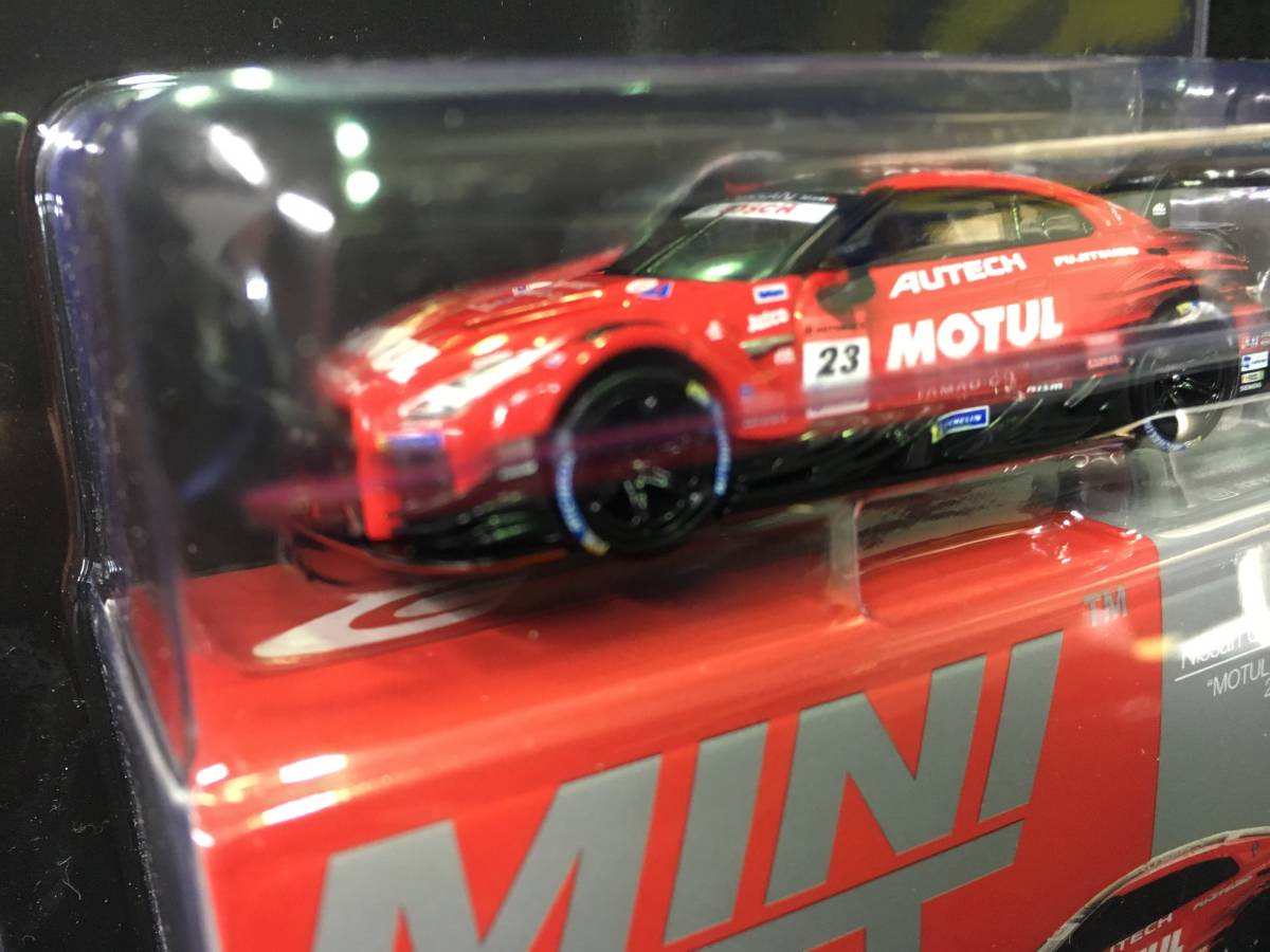 ■値下げ■新品未開封■TSM ミニGT 1/64 日産 GT-R ニスモ モチュール オーテック GT-R 2021 スーパーGT GT500 #23 の画像2