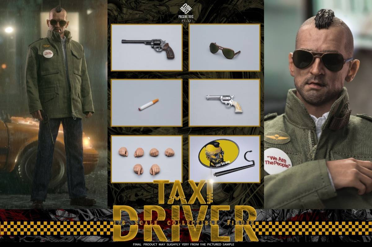 PRESENT TOYS 1/6 タクシー ドライバー 未開封新品 PT-SP32 Taxi Driver 検） ホットトイズ ロバート・デ・ニーロ BLACKBOX_画像9