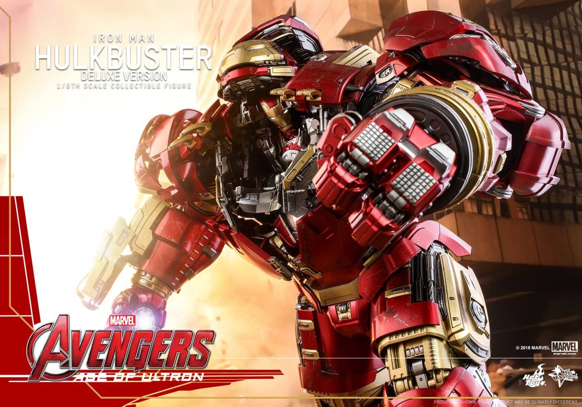 Hot Toys 1/6 Avengers Age of Ultron Hulk Buster (Deluxe версия) Неокрытый новый MMS510 Hulkbuster DX версия