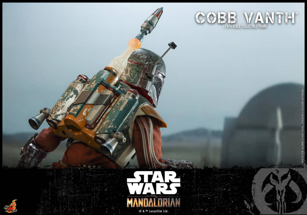 ホットトイズ 1/6 マンダロリアン コブ・ヴァンス スター・ウォーズ 未開封新品 TMS084 Star Wars Mandalorian Cobb Vanth Hottoys_画像6