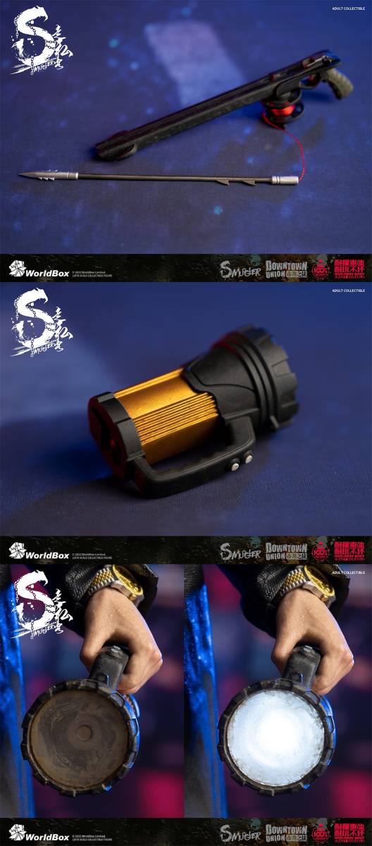 Worldbox 1/6 ダウンタウン ユニオン スマグラー DX.Ver 犬付き 未開封新品 AT036 DOWNTOWN UNION Smuggler WORLD BOX 検) DAMTOYS _画像8