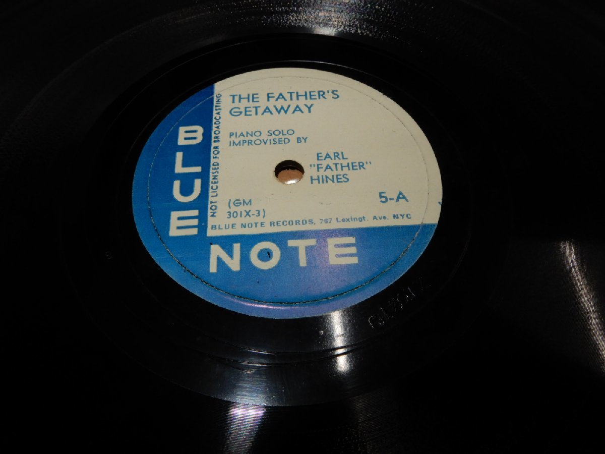 SP 78☆BLUE NOTE☆5-A:THE FATHER'S GETAWAY☆5-B:REMINISCING AT BLUE NOTE☆MEADELUXLEWIS☆767 Lexingt.Ave.NYC☆12インチ☆管理178