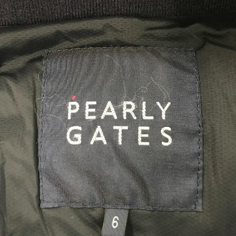 【1円】PEARLY GATES パーリーゲイツ ダウンジャケット ブラック系 6 [240001925248]