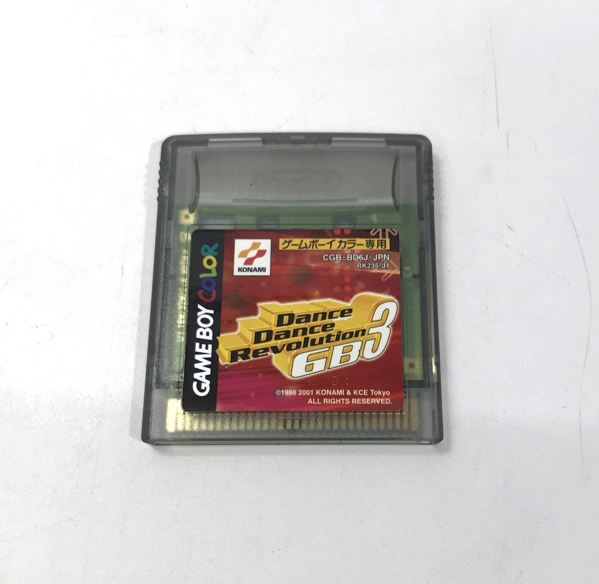 ■【中古/60】 GB ゲームボーイカラー Dance Dance Revolution GB3 GAME BOY_画像6