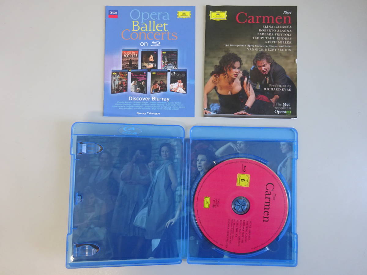 G0Bφ　Bizet・Carmen・Nezet-Seguin　Blu-ray　ブルーレイ_画像3