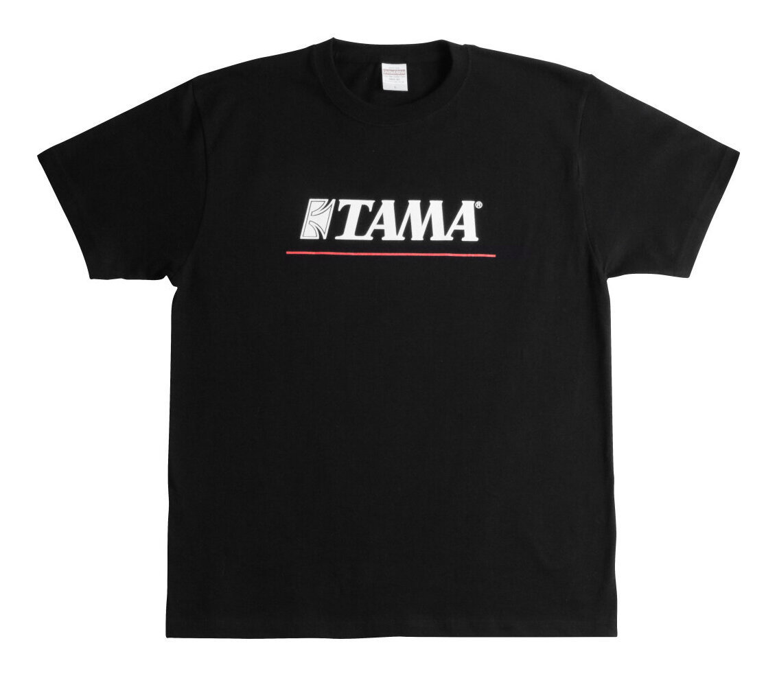 Мгновенное решение ◆ Новое ◆ Бесплатная доставка TAMA TAMT004XL [размер XL] Футболка Черный / Белый Логотип / Почтовая служба