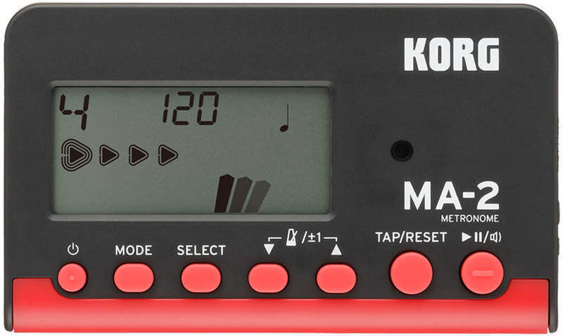 即決◆新品◆送料無料KORG MA-2-BKRD カード型 電子メトロノーム/メール便_画像1