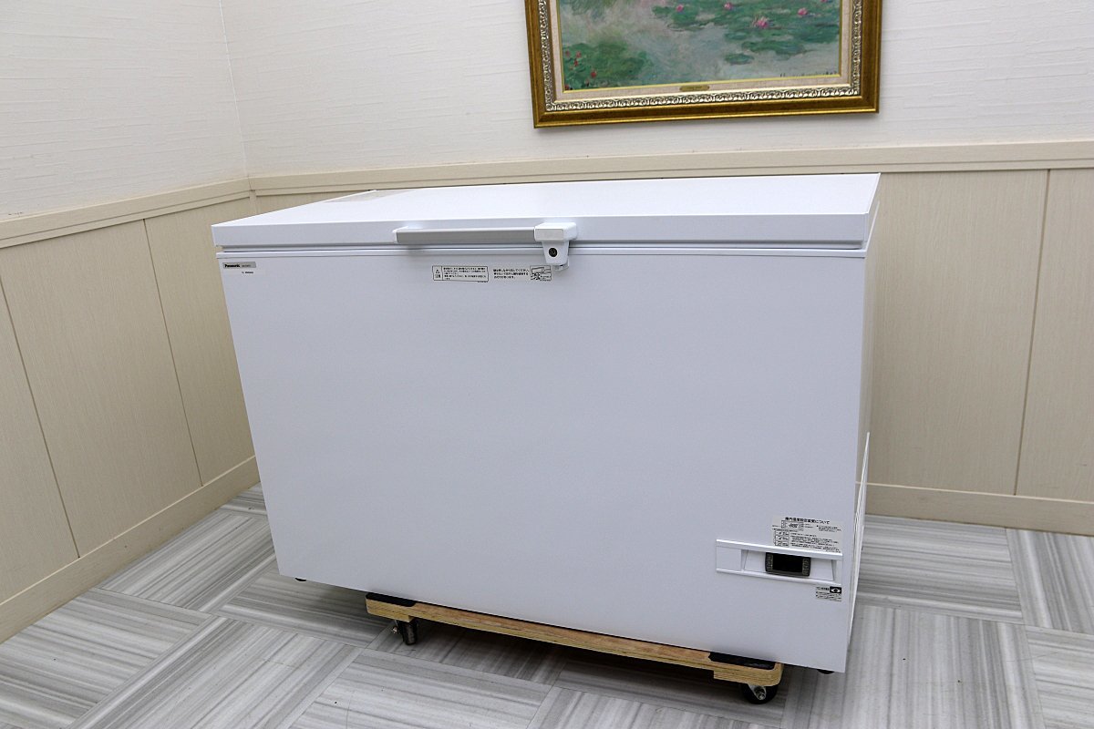 20年製 超美品!パナソニック -40度 冷凍ストッカー 低温タイプ 冷凍庫 チェストフリーザー SCR-D307V カギ付 296L 店舗厨房業務用