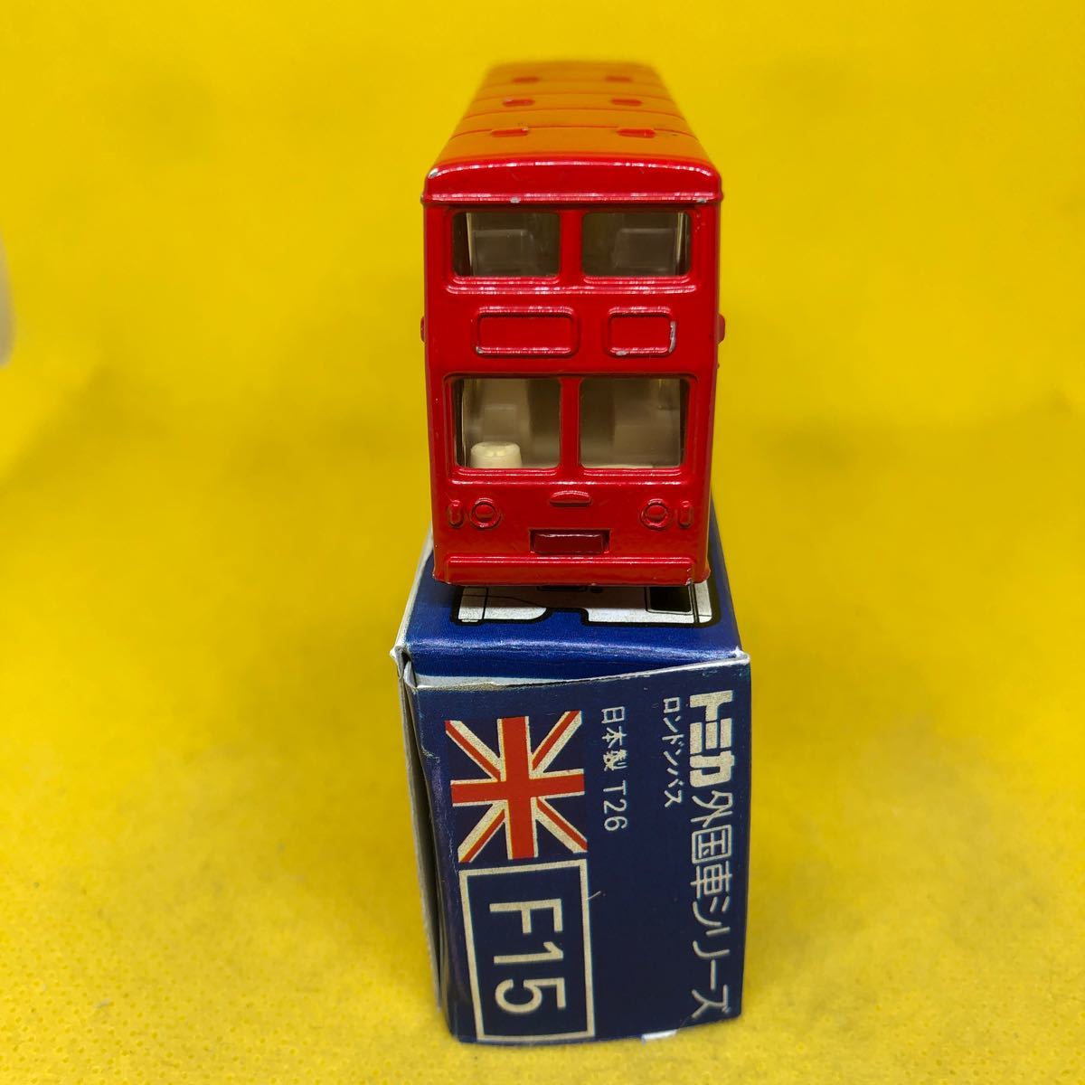 トミカ　日本製　青箱　F15 ロンドンバス　当時物　絶版_画像2