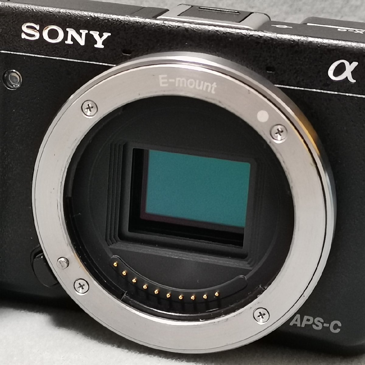 1円スタート SONY NEX-6 ボディ 送料無料 ミラーレス 黒 ソニー_画像2