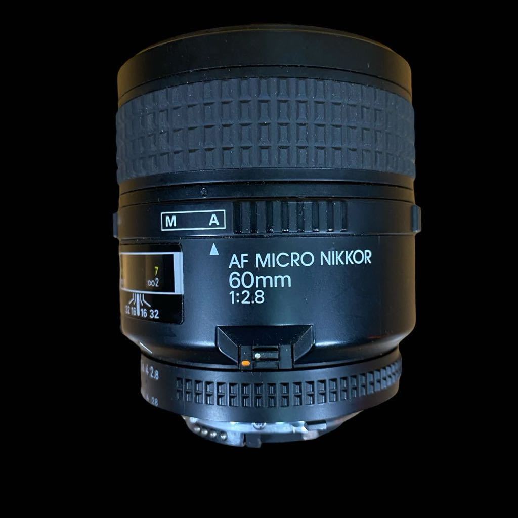 ★1円〜 Nikon F4一眼レフカメラ 本体 フィルム AF MICRO NIKKOR 60mm 1:2.8 接写レンズ付 _画像8