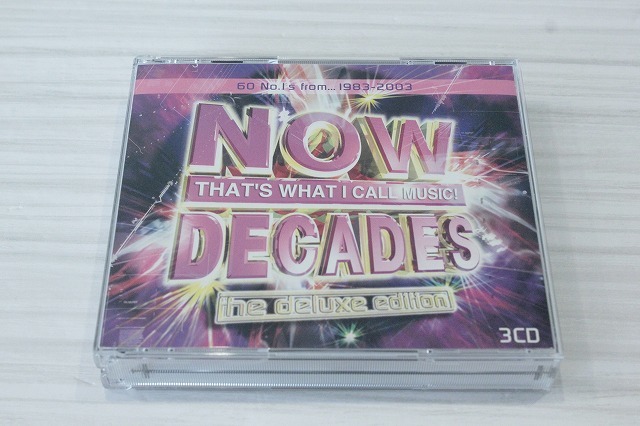 O88【即決・送料無料】 NOW DECADES デラックス・エディション 1983-2003 3枚組 CD _画像1