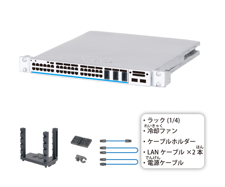 ★フルコンプ★4種★手のひらネットワーク機器★A10★CISCO Meraki★古河電工★ターリンインターナショナル★ガチャ★ガシャ★カプセルトイ_画像4