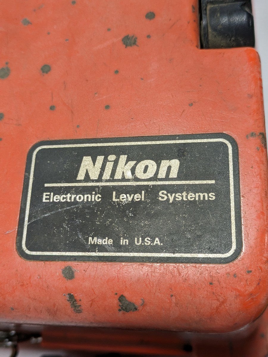 Nikon ニコン 電子レベル デジタルレベルセンサー付 測量機器 建築 回転レーザーレベル 1044-N 1175-N 2071 アメリカ製品　_画像10