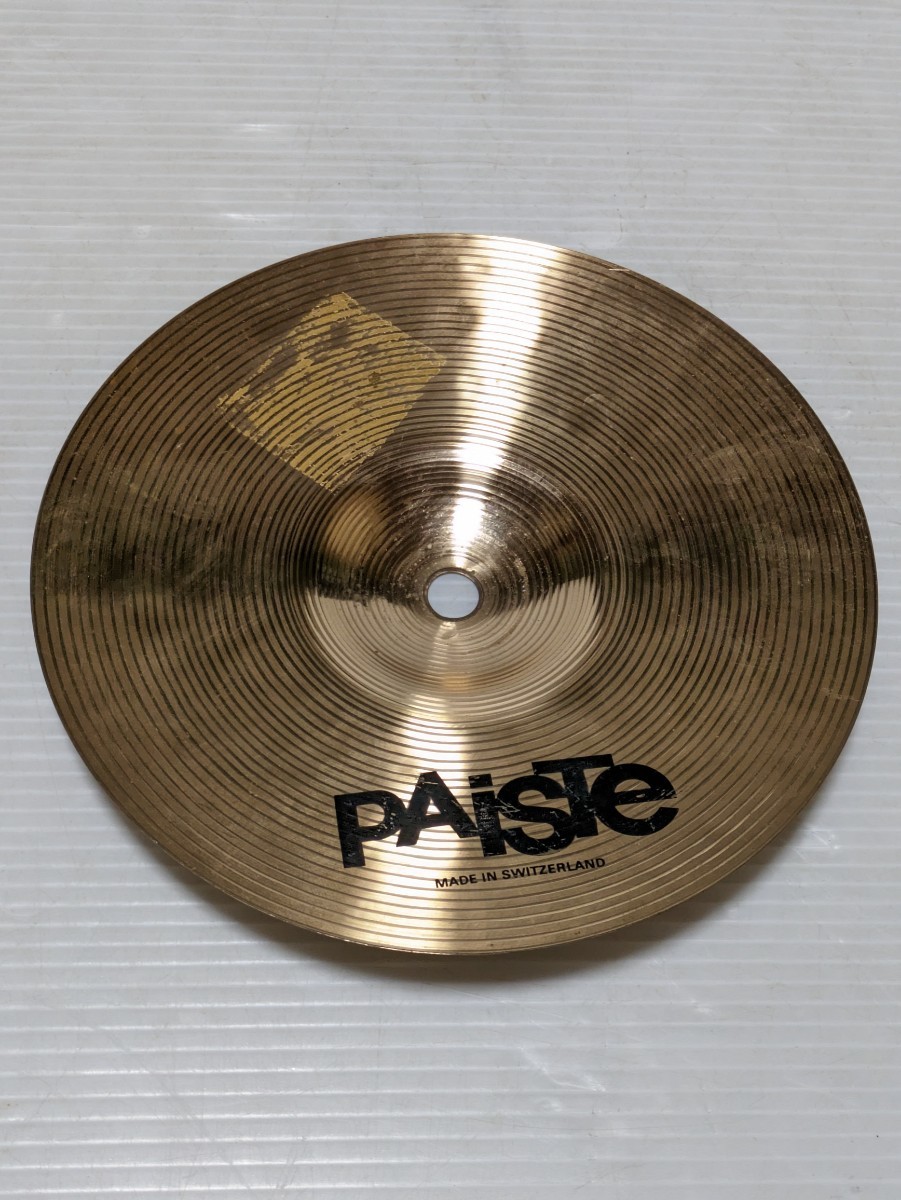 PAISTE パイステ ALPHA PAISTE SPLASH 8 ハイハットシンバルの画像4