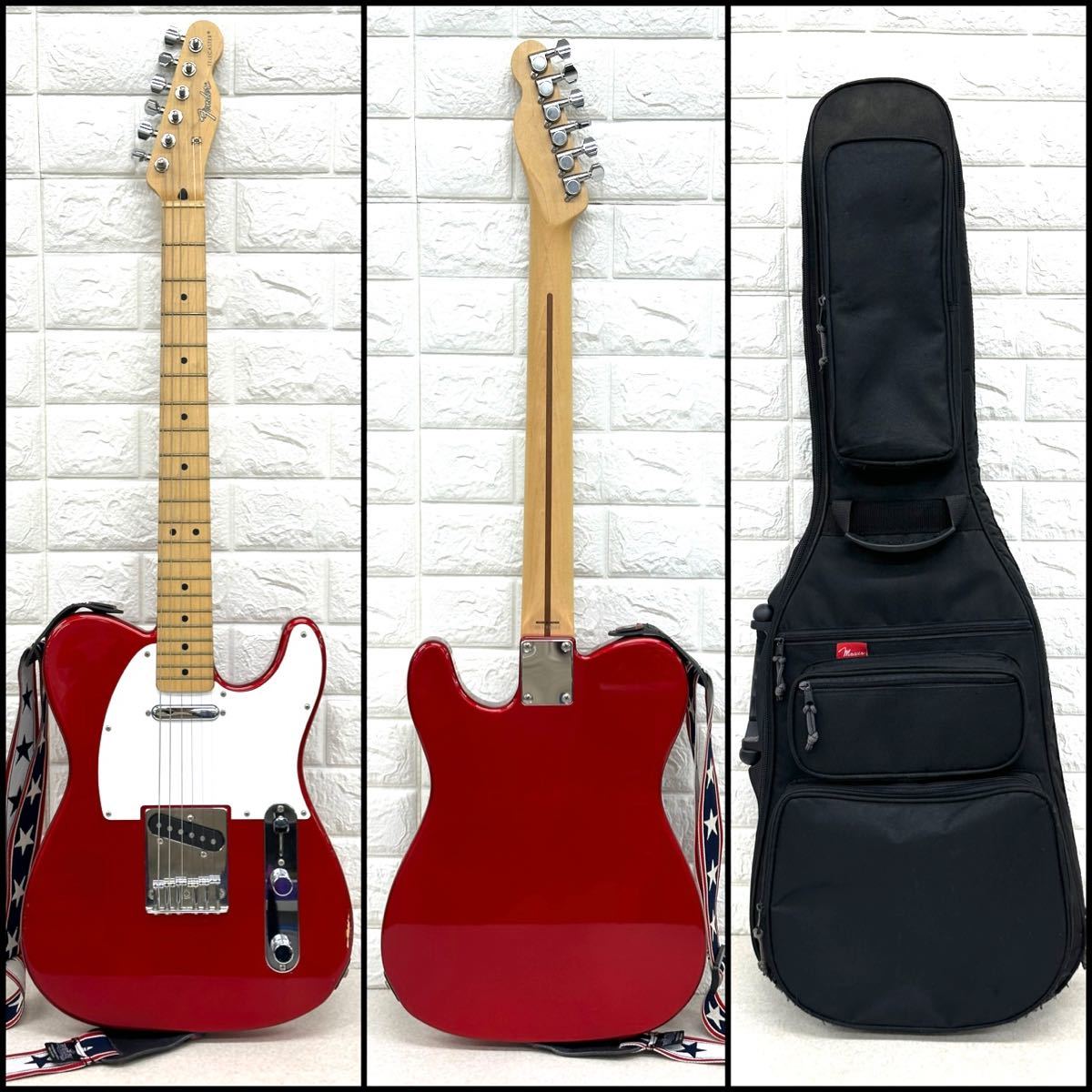 A570(170) Fender Japan TL-STD フェンダージャパン テレキャスター エレキギター　中古 ソフトケース付き　中古【ジャンク】_画像2