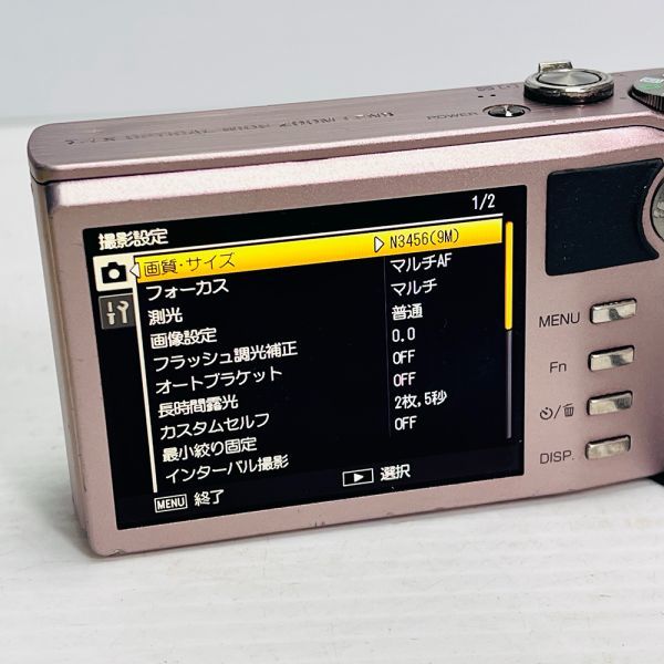 RICOH CX1 リコー デジタルカメラ シャンパンロゼ CX1CR 中古 動作OK_画像7