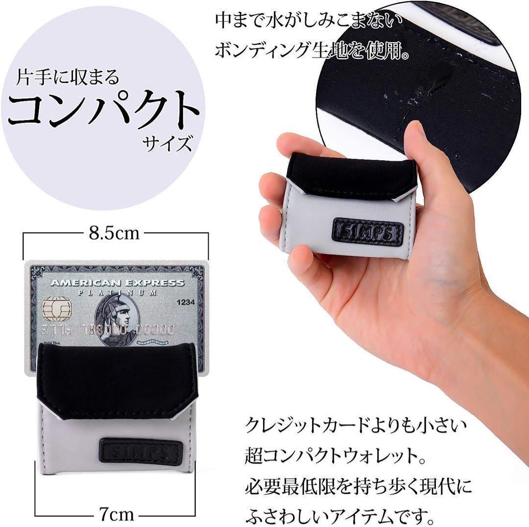 財布 ミニ財布 手のひらサイズ コインケース 本革 カードゴム プレゼント 新品_画像4